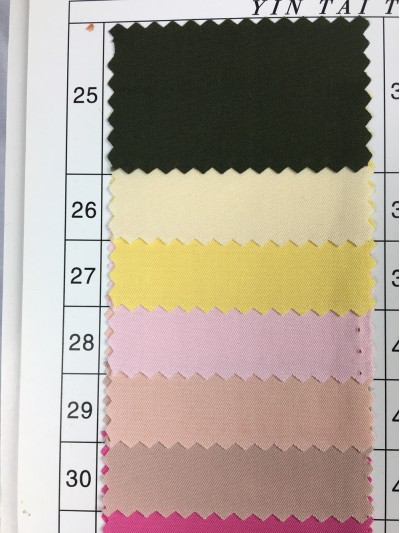  GZ-YGTI  905#  特密斜仿天絲  全棉100％    全工藝環保軋染  40*32/143*90  細節-4